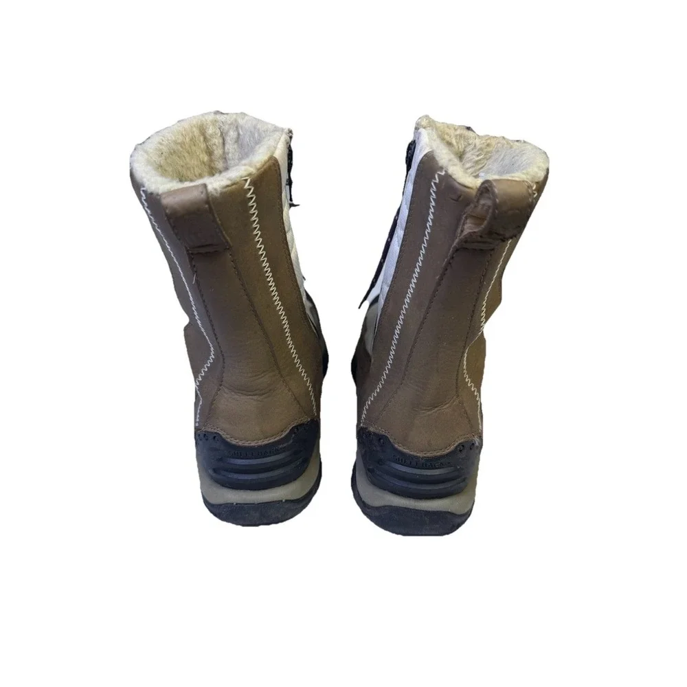 Keen Vail Winter Boot Women's 7 Beige Tan Insulated‎ Waterproof 400 Gram In Toe